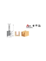 FRESA PARA ACANALAR DE 3/4 X 3/4 ESPIGO 1/4 45230 AMANA TOOL