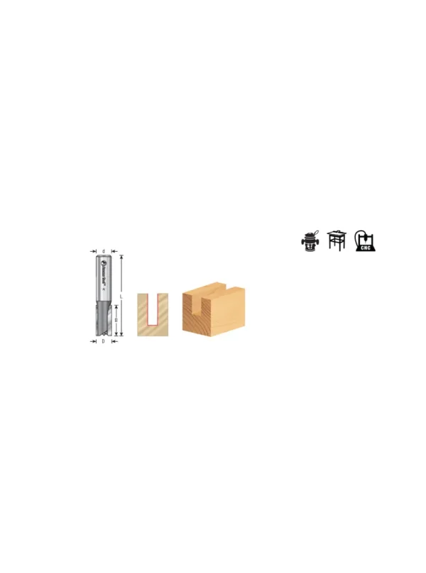 FRESA PARA ACANALAR DE 7/16 X 1 ESPIGO 1/2 45416 AMANA TOOL