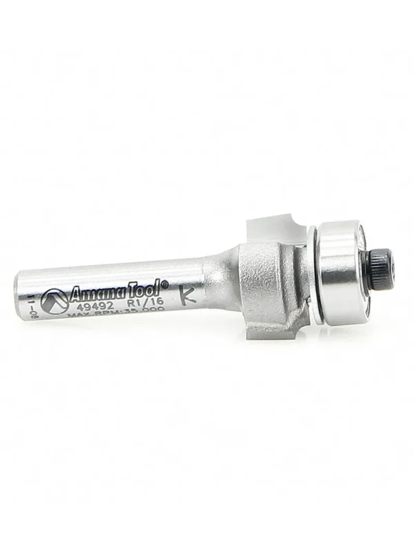 FRESA PARA BOCELAR RADIO DE 1/16 ESPIGO 1/4 49492 AMANA TOOL