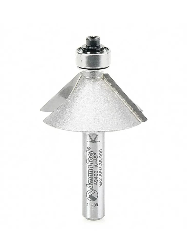 FRESA PARA CHAFLAN 45° ESPIGO 1/4 X 5/8 49400 AMANA TOOL