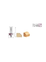 FRESA PARA CHAFLAN CON RODAMIENTO 1.1/4 X 17/32 ESPIGO 1/2 45° MD254 AGE BY AMANA TOOL