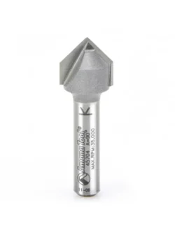 FRESA PARA CORTE EN V DE 90° 1/2 ESPIGO 1/4 45704 AMANA TOOL