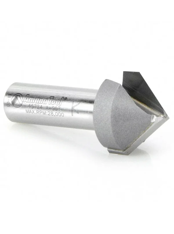 FRESA PARA CORTE EN V DE 90° 1 ESPIGO 1/2 45724 AMANA TOOL
