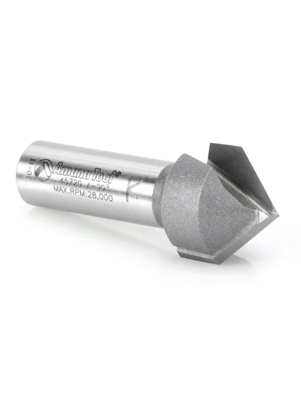 FRESA PARA CORTE EN V DE 90° 7/8 ESPIGO 1/2 45720 AMANA TOOL