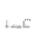 FRESA PARA CORTE EN V PARA ALUCOBON DE 90° ESPIGO 1/4 45792 AMANA TOOL