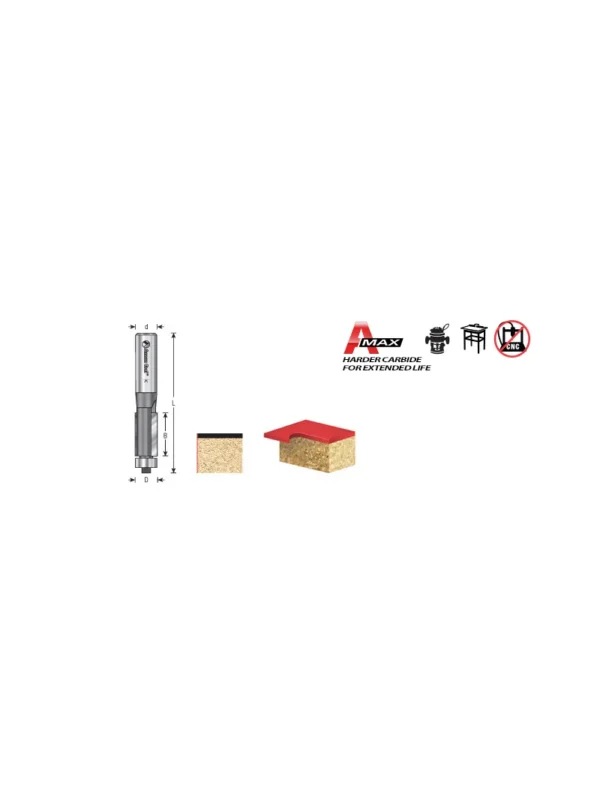 FRESA PARA RELIMPIAR DE 3/8 X 1 ESPIGO 1/4 47100 AMANA TOOL