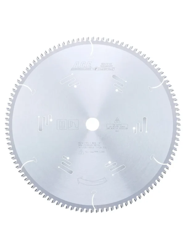 SIERRA CIRCULAR DE TUNGSTENO PARA ALUMINIO 14 X 1 X 108 DIENTES MD14-105 AGE BY AMANA TOOL