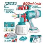 PISTOLA INALÁMBRICA PARA PINTURA 20V UTSGLI20042 TOTAL TOOLS