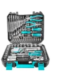 HERRAMIENTA KIT LLAVES Y COPAS + P. MECANICO DE 100 PIEZAS THKTHP21006 TOTAL TOOLS