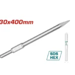 CINCEL PUNTA AGUDA HEXAGONAL 30 X 410 MM TAC1531301 TOTAL TOOLS