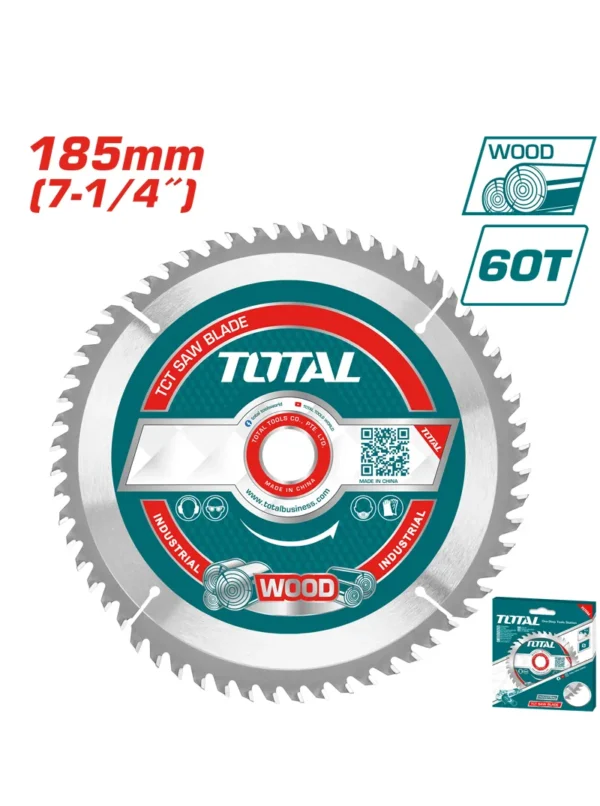 SIERRA CIRCULAR 7.1/4" X 60 DITS PARA MADERA TAC231413 TOTAL TOOLS