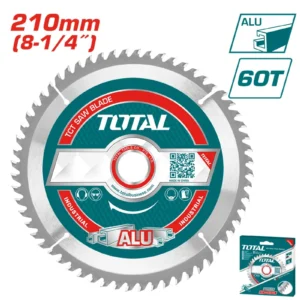 SIERRA CIRCULAR PARA ALUMINIO 8.1/4 X 60 DIE TAC233523 TOTAL TOOLS