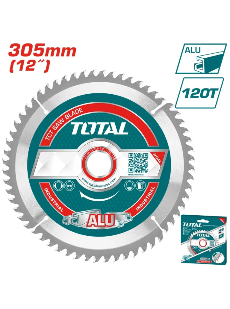 SIERRA CIRCULAR PARA ALUMINIO 12 X 120 DIEN TAC2339212 TOTAL TOOLS