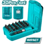JUEGO DE PUNTAS DE DESTORNILLADOR DE 30 PZ TACSD18306 TOTAL TOOLS