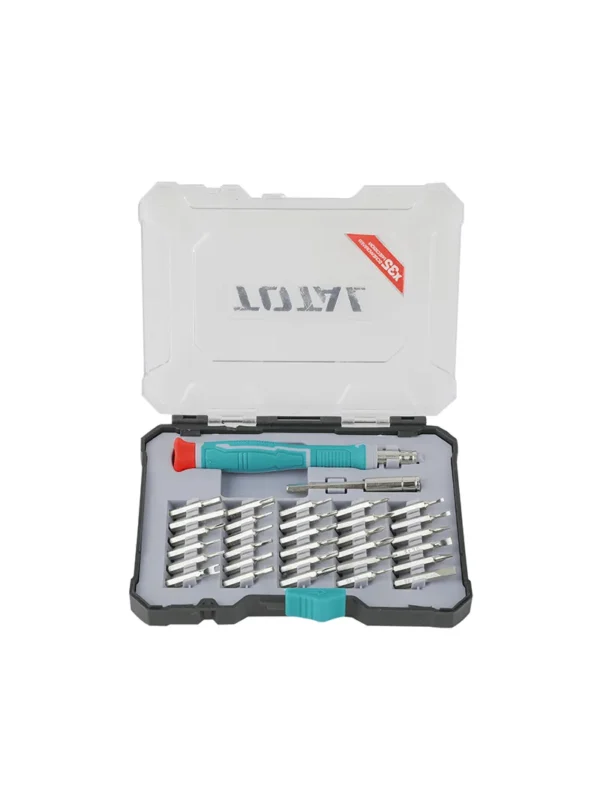 JUEGO DE DESTORNILLADORES 32 PZ CON PUNTAS TACSD30326 TOTAL TOOLS