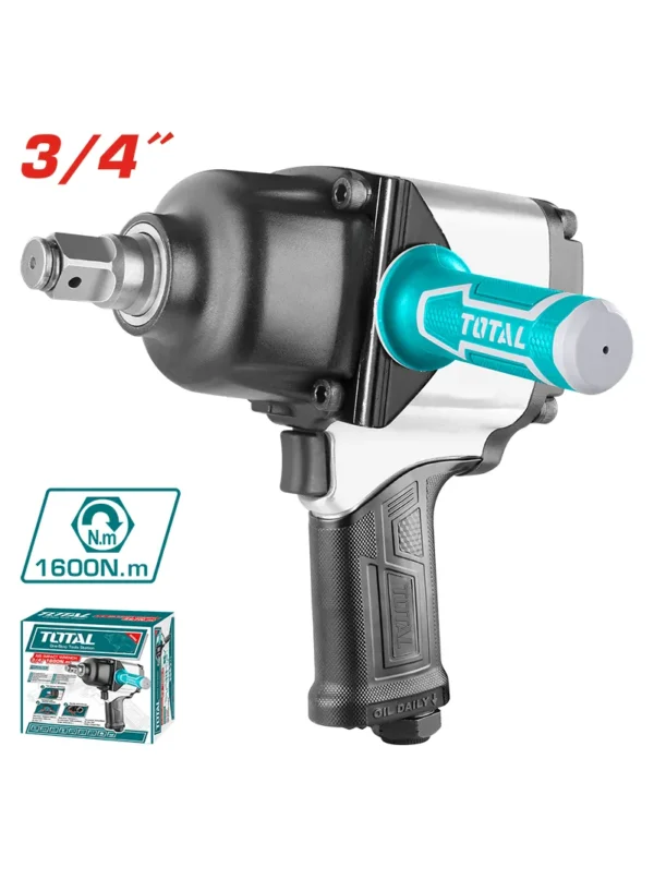 Llave Impacto Neumática 3/4 Indust 1600 N/m Tat40342 Total