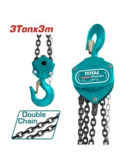 POLEA DIFERENCIAL CADENA DE 3 TONELADAS X 3M TCBK0203 TOTAL TOOLS