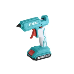 PISTOLA INALÁMBRICA PARA SILICONA DE 20V TGGLI2001 TOTAL TOOLS