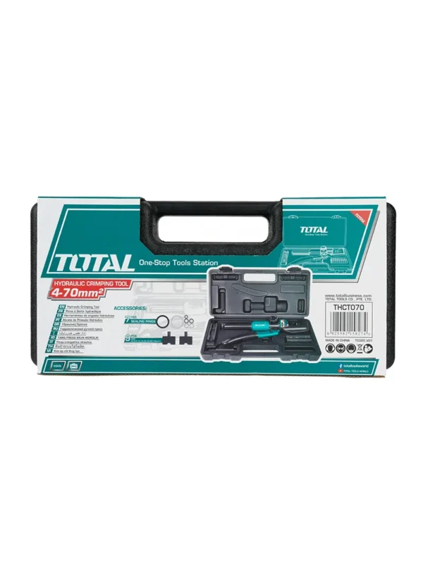 PONCHADORA HIDRAULICA PARA TERMINALES THCT070 TOTAL TOOLS