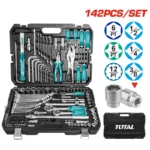 Kit Llaves Y Copas De 142 Piezas Mecánico Thkthp21426