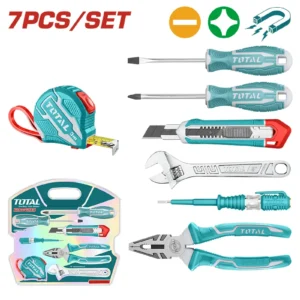 KIT DE HERRAMIENTAS DE 7 PIEZAS THKTHP90076 TOTAL TOOLS