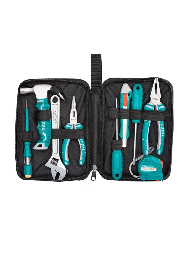 KIT DE HERRAMIENTAS DE 9 PIEZAS THKTHP90096 TOTAL TOOLS