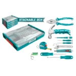 KIT DE HERRAMIENTAS PARA ELECTRICISTA 11 P THKTV02H111 TOTAL TOOLS