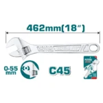 LLAVE EXPANSIVA PICOLORO DE 18" THT1010183 TOTAL TOOLS