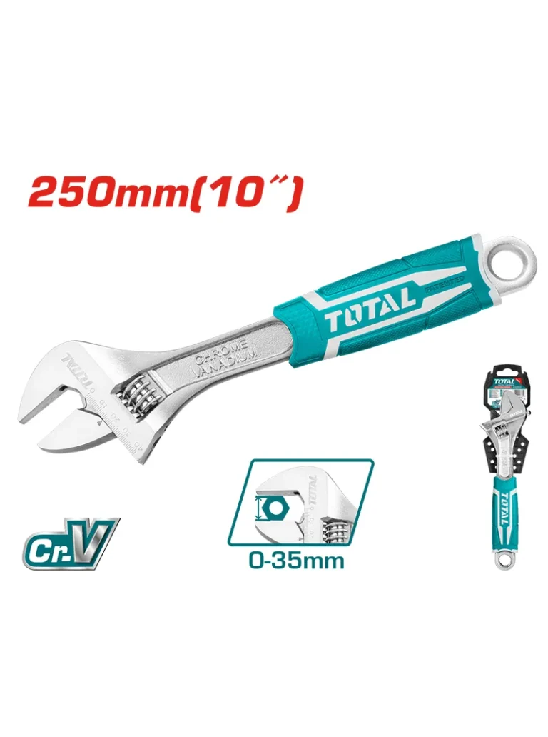 LLAVE EXPANSIVA PICOLORO INDUSTRIAL 10" THT101106 TOTAL TOOLS