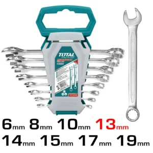 JUEGO DE LLAVES COMBINADAS 6-19 MM 8PZ THT102286-I TOTAL TOOLS