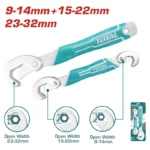 JUEGO DE LLAVES DE GANCHO 2 PZ 9-14 15-22 THT10309328 TOTAL TOOLS