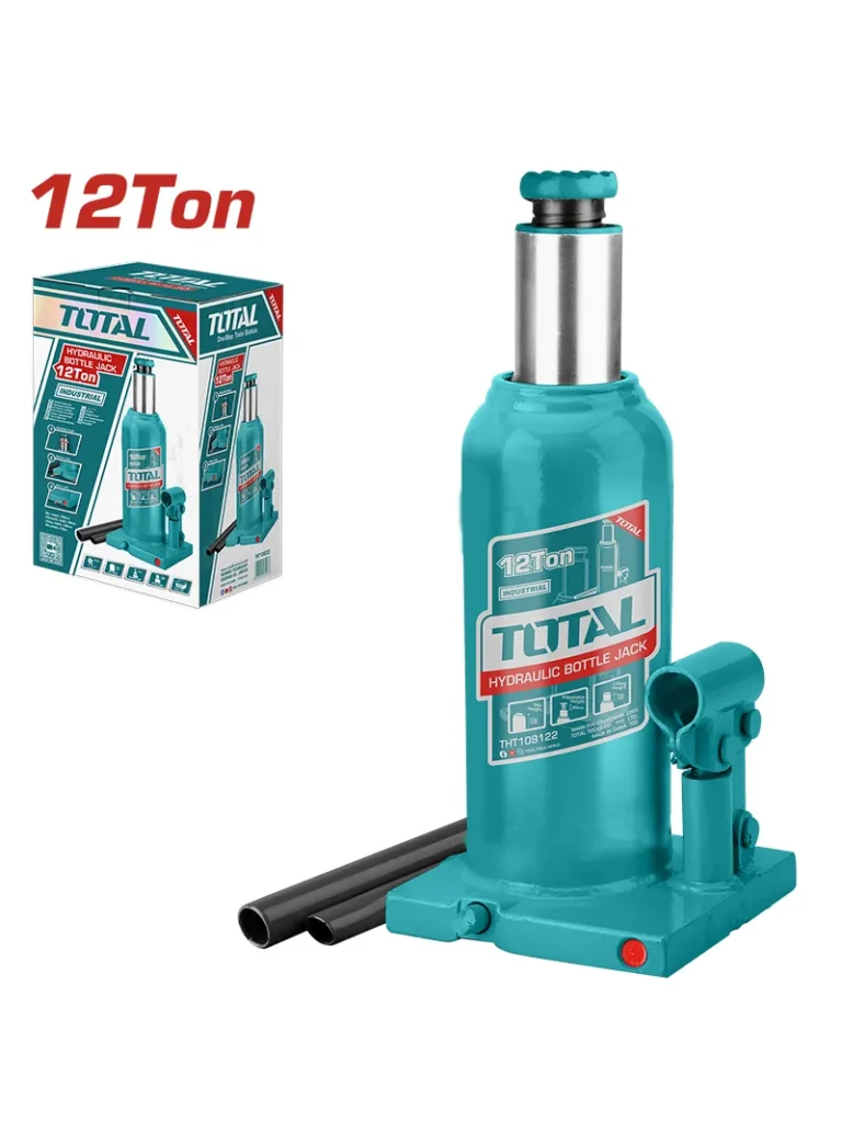 GATO HIDRÁULICO TIPO BOTELLA 12 TON THT109122 TOTAL TOOLS