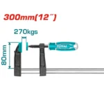 PRENSA RAPIDA DE 12" x 80 mm MORDAZA THT1320801 TOTAL TOOLS