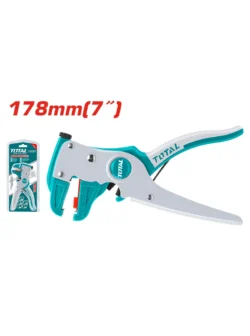 ALICATE PINZA PELACABLE AUTOMATICO INDUSTRIAL THT15606 TOTAL TOOLS