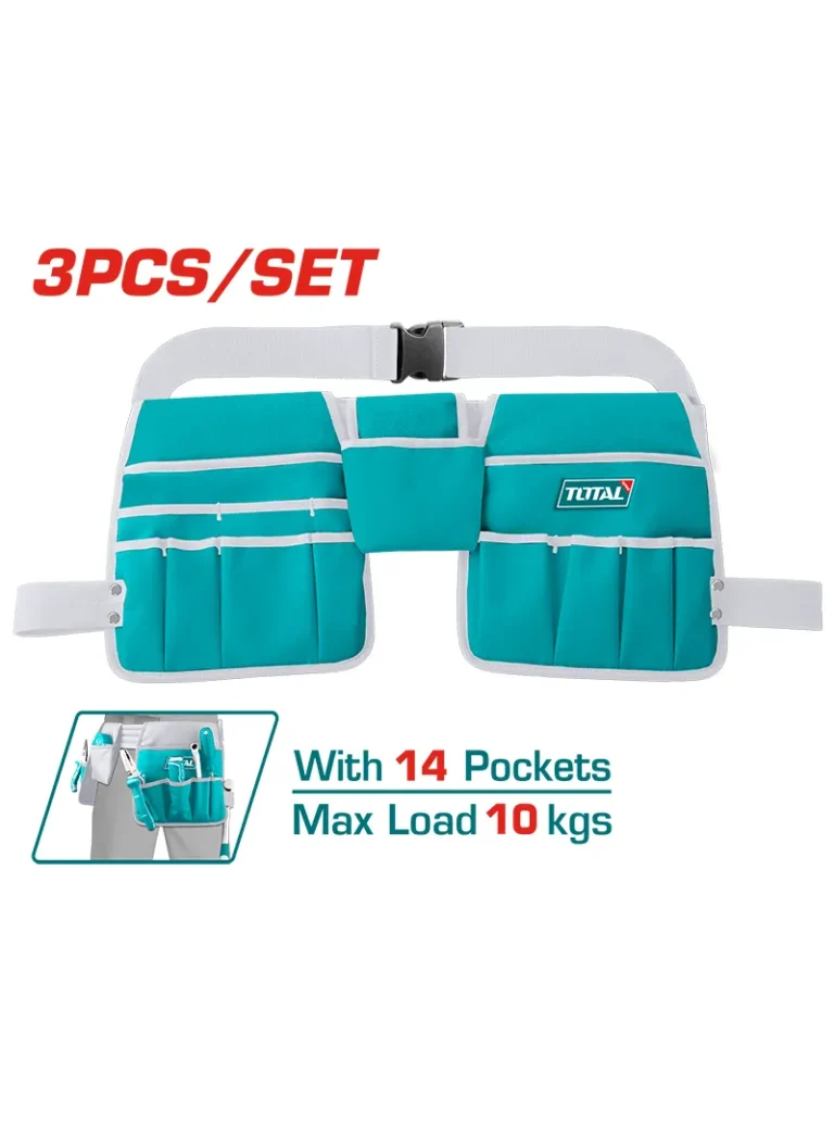 CINTURON PORTA HERRAMIENTAS (CANGURO) THT16P2031 TOTAL TOOLS