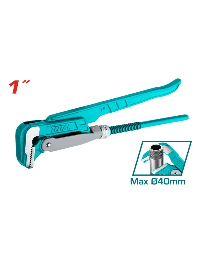 LLAVE T. SUECA PARA TUBOS RESISTENTES 90° 1" THT172011 TOTAL TOOLS