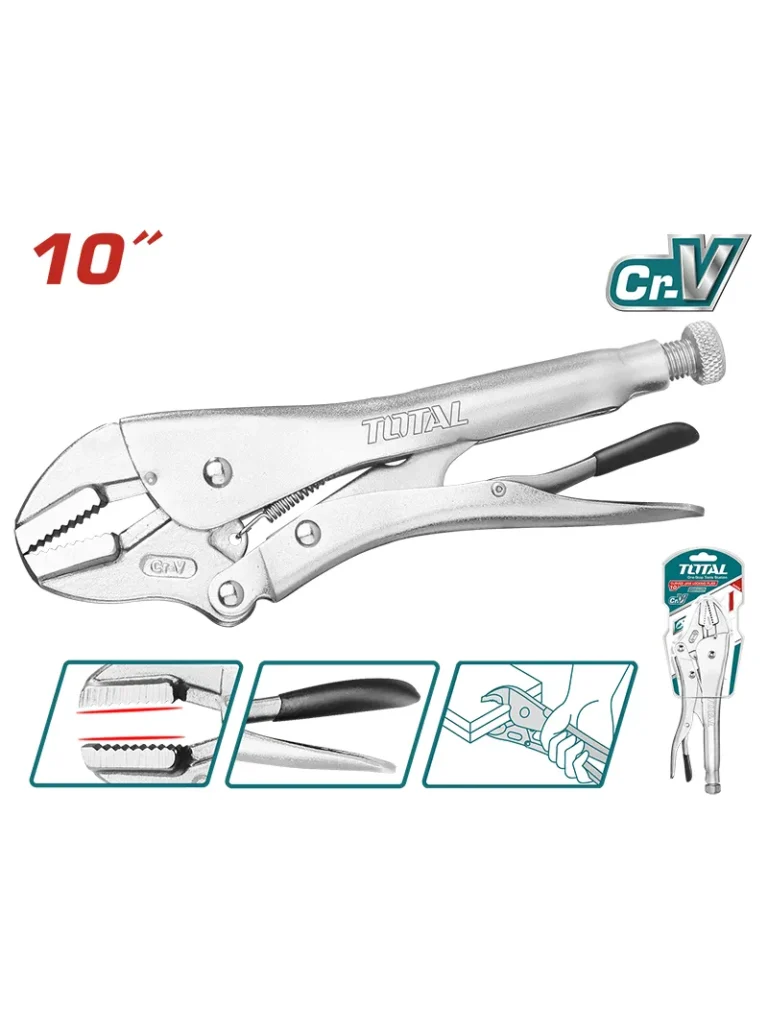 ALICATE HOMBRESOLO INDUSTRIAL DE 10" THT191005 TOTAL TOOLS