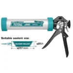 PISTOLA CALAFATEO 12" PARA SALCHICHA 300ml THT20112 TOTAL TOOLS