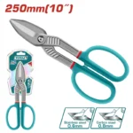 TIJERA PARA METALES MULTIUSOS DE 10" THT524101 TOTAL TOOLS