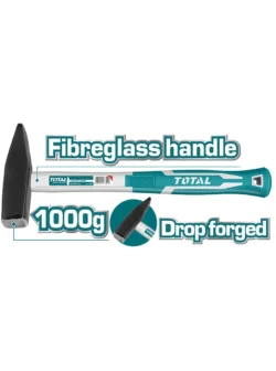 MARTILLO DE PEÑA DE 1000 GRAMOS THT7110006 TOTAL TOOLS