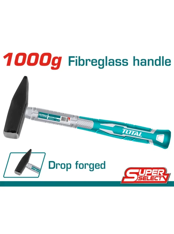 MARTILLO DE PEÑA DE 1000 GRAMOS THT7110006 TOTAL TOOLS