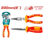 ALICATE AISLADO 1000V PINZA DE PUNTA LARGA 8 THTIP2381 TOTAL TOOLS