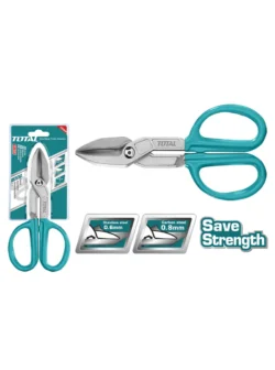 TIJERA PARA METALES MULTIUSOS DE 10" THTJ534101 TOTAL TOOLS