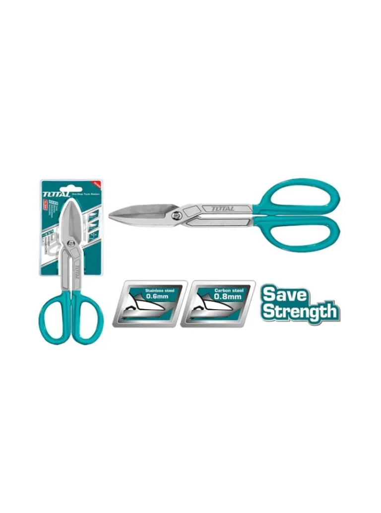 TIJERA INDUSTRIAL PARA METALES MULTIUSOS 12 THTJ534121 TOTAL TOOLS
