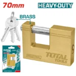 CANDADO ANTICIZALLA DE PASADOR 70MM TLK32703 TOTAL TOOLS