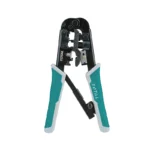 PINZA PELACABLE CON PONCHADORA RJ 45 TMPCN5468R TOTAL TOOLS