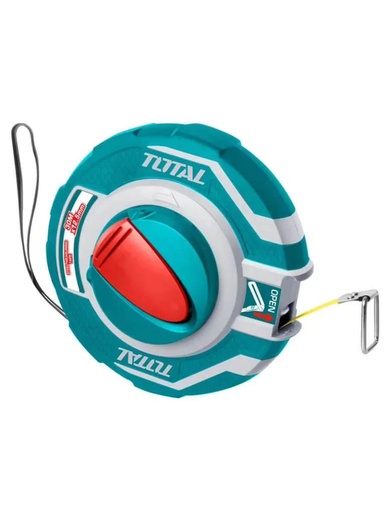 DECAMETRO CINTA METALICA DE 30M TMT11306 TOTAL TOOLS