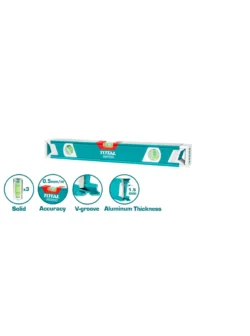 NIVEL ALUMINIO DE 3 GOTAS 16" TMT2406 TOTAL TOOLS