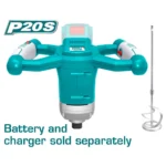 MEZCLADOR INALÁMBRICO SIN PILA TMXLI2001 TOTAL TOOLS