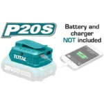 Cargador Baterias De Celular 20v Tucli2001 Total Tools